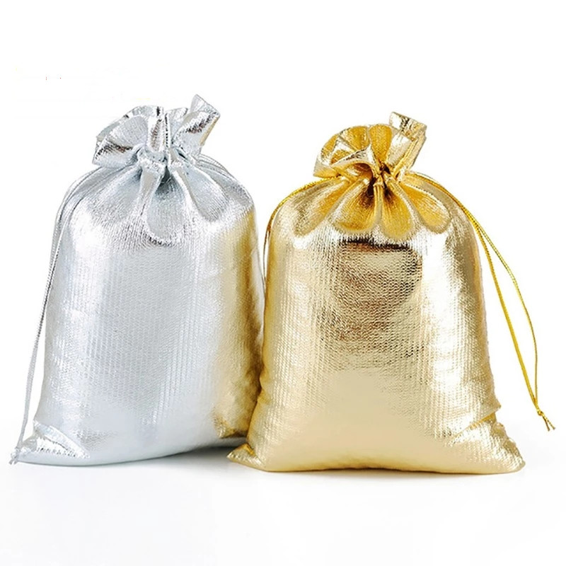 Jute Bag Packaging - 50 قطعة/الوحدة 7x9 سنتيمتر 9x12 سنتيمتر