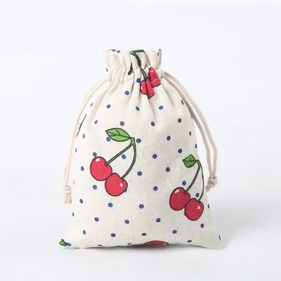 Jute Bag Packaging - 100 قطعة من أكياس الجوت المزخرفة