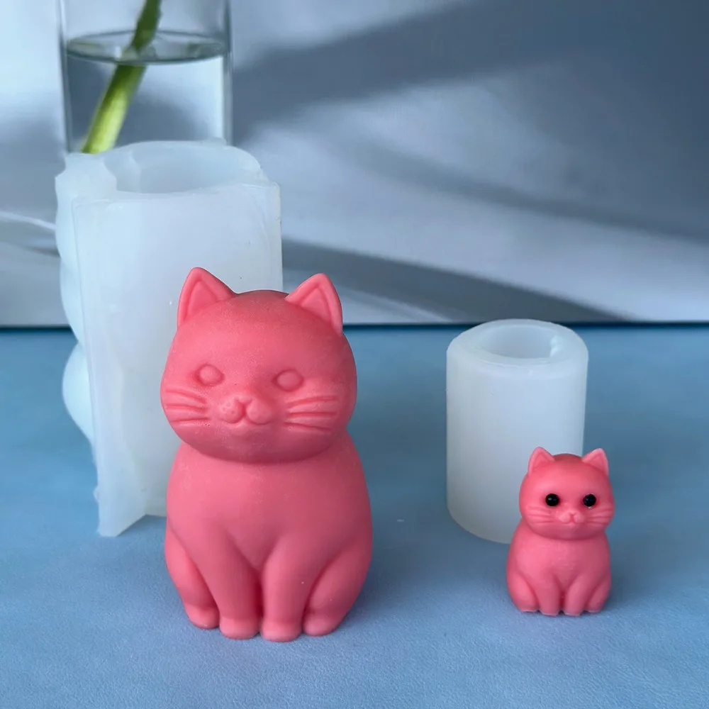Candle Making Fat - قالب شمع سيليكون ثلاثي الأبعاد على