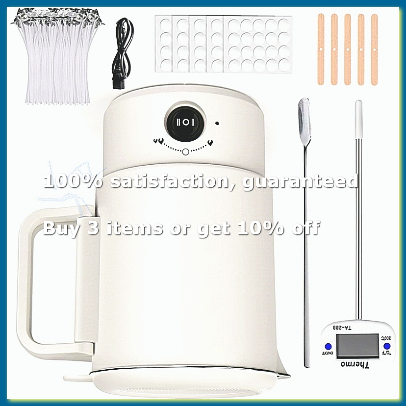 Candle Making Thermometer - طقم وعاء إذابة الشمع الكهربائي A49I