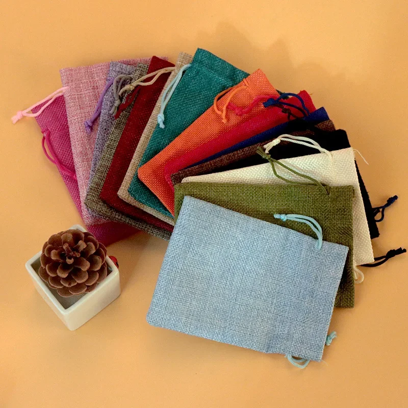 50 قطعة من أكياس الخيش بحجم 13 - مراجعة Jute Bag Packaging وسعره