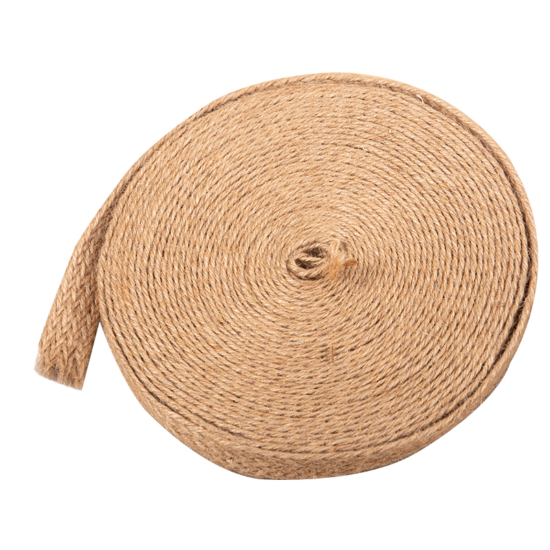 10 متر/لفة شقة مضفر الجوت الحب - مراجعة Jute Bag Packaging وسعره
