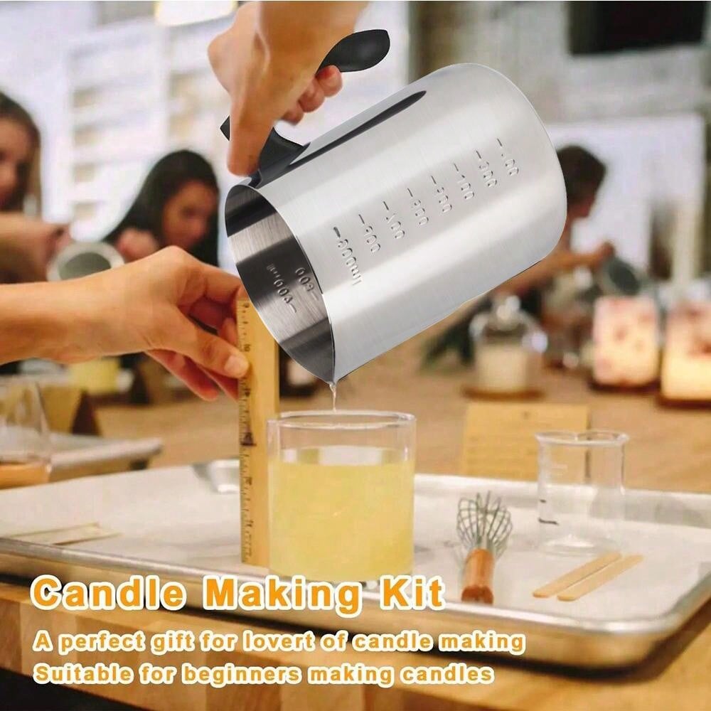 وعاء صب الشموع مع لوحة تسخين ك - مراجعة Candle Making Machine وسعره