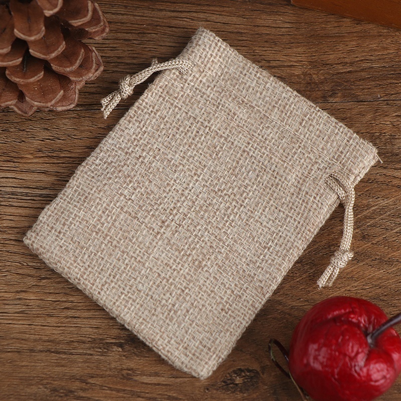 50 قطعة 13X18/10X15/9X12/7X9 س - مراجعة Jute Bag Packaging وسعره