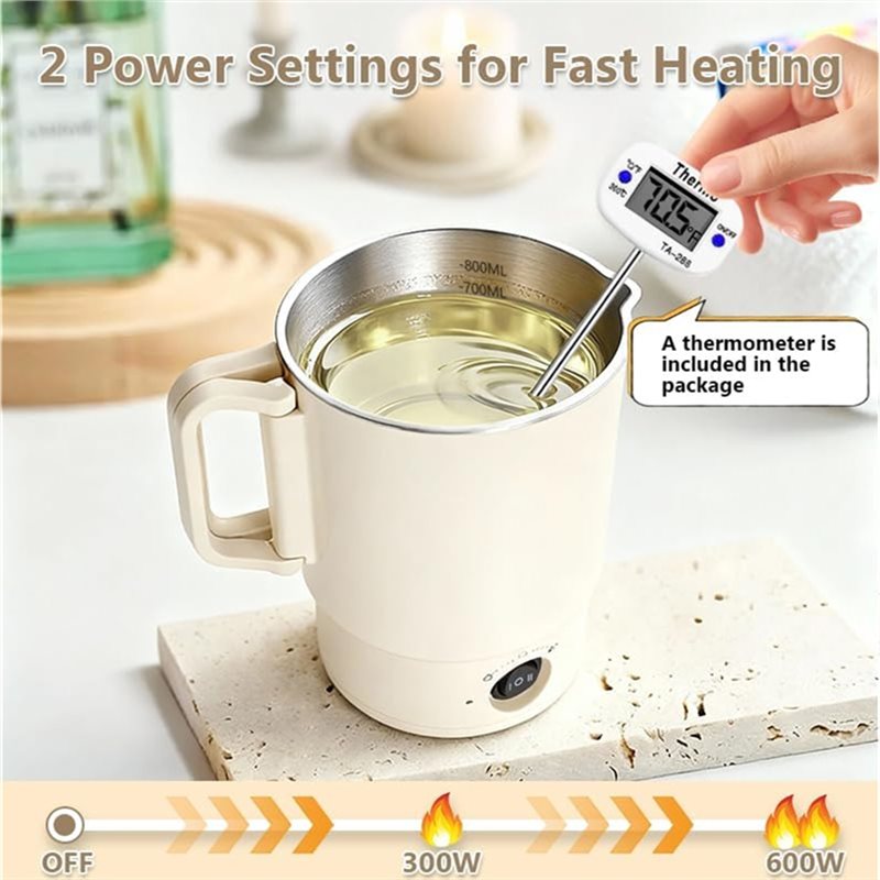 طقم وعاء كهربائي لصهر الشمع A4 - مراجعة Candle Making Thermometer وسعره