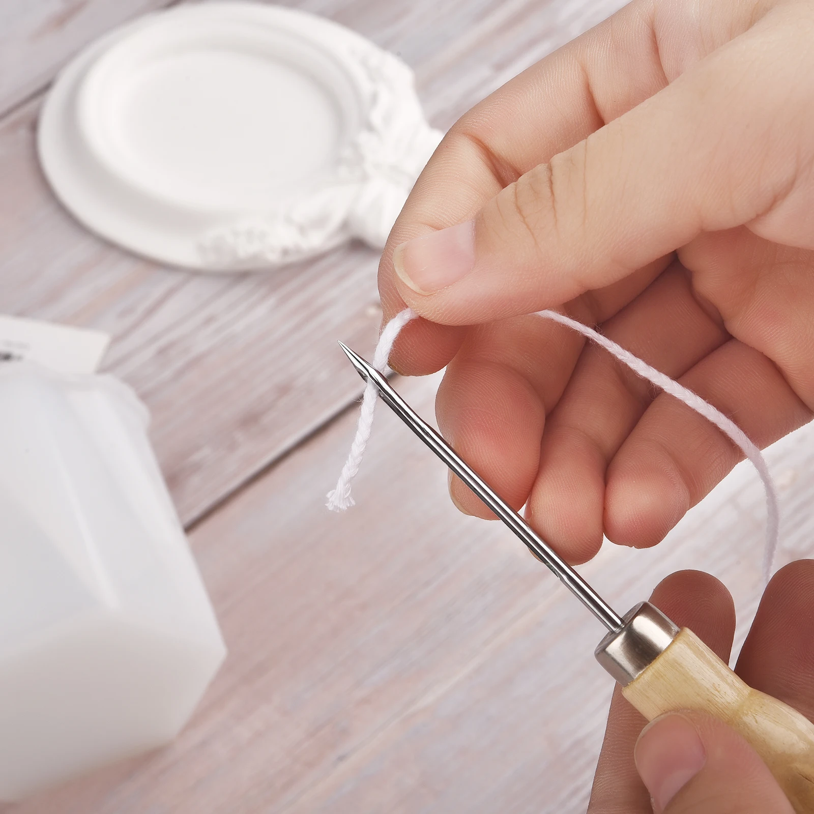 مخروط ثقب دائري DIY بها بنفسك  - مراجعة Candle Making Kit For Kids وسعره
