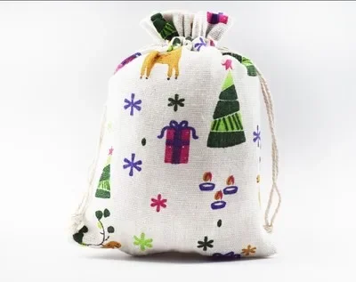 100 قطعة من أكياس الجوت المزخر - مراجعة Jute Bag Packaging وسعره