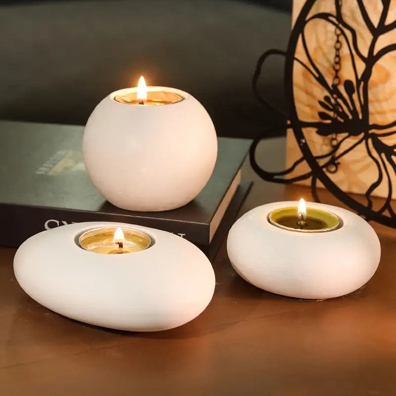 Tealight شمعة حامل الراتنج قال - مراجعة Candle Making Factory وسعره