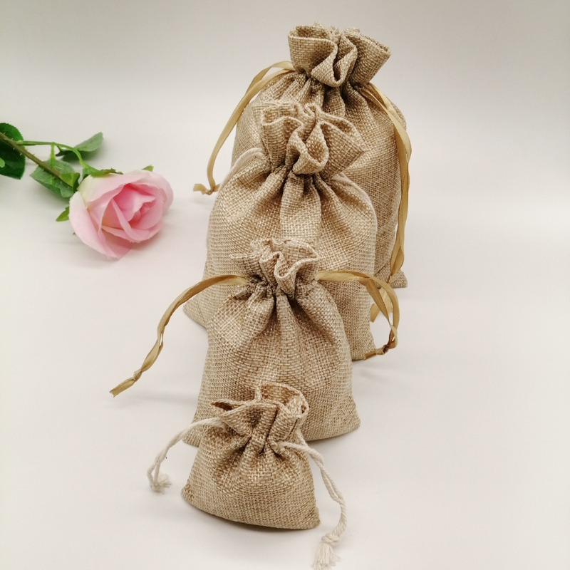10-1000 قطعة/الوحدة الجوت الكت - مراجعة Jute Bag Packaging وسعره
