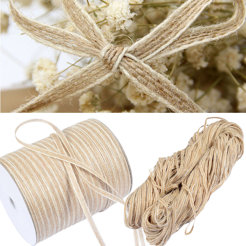 20/10/5 متر حبل الجوت الطبيعي  - مراجعة Jute Bag Packaging وسعره