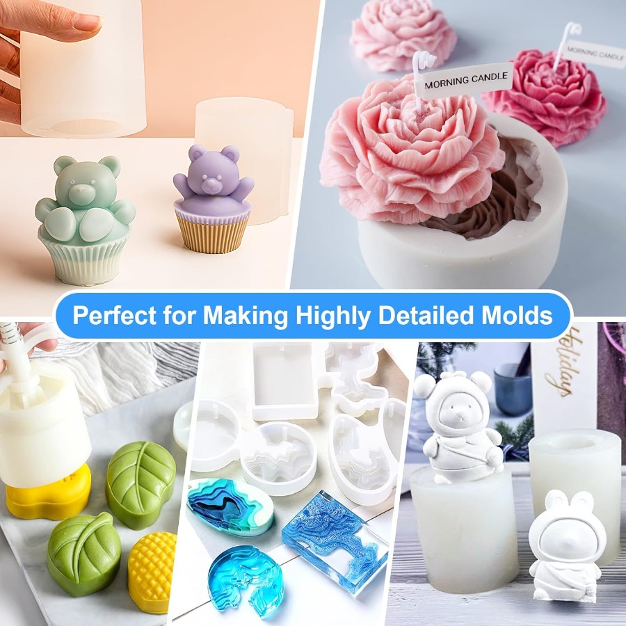 طقم صنع قوالب السيليكون، سائل  - مراجعة Candle Making Factory وسعره